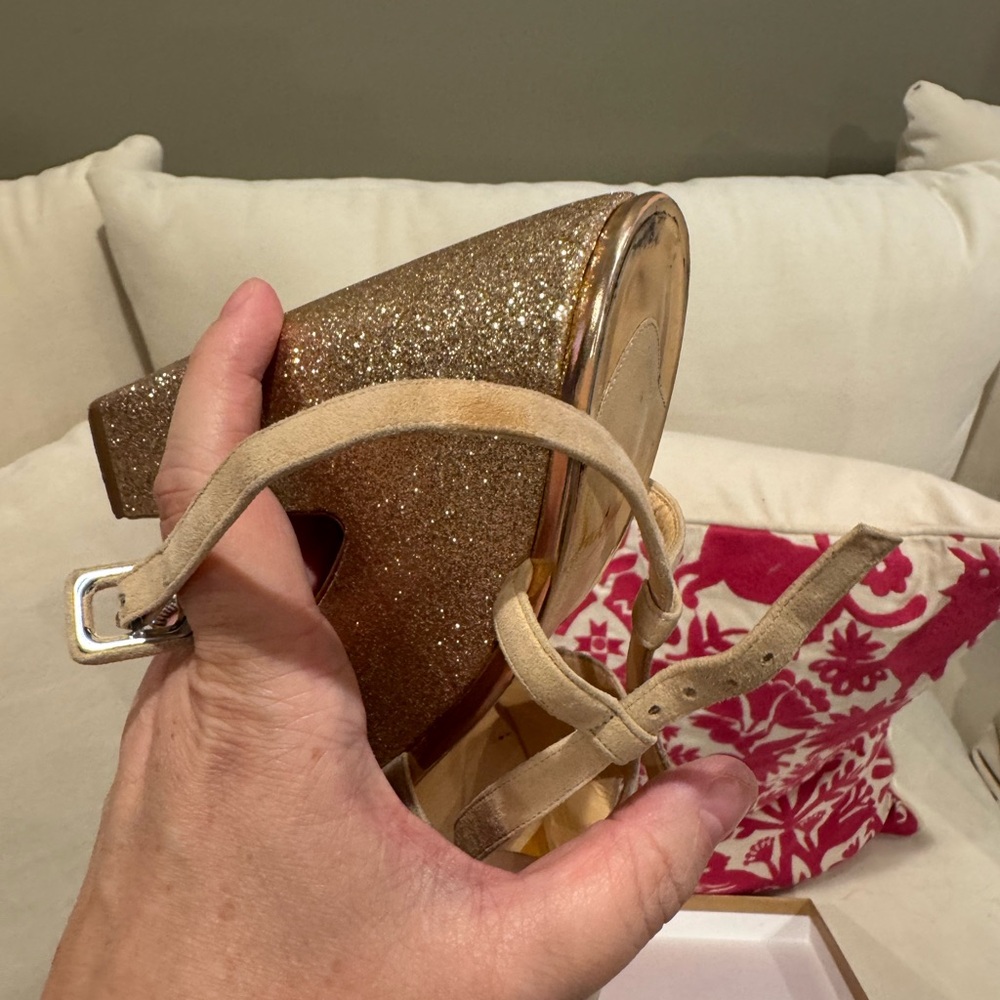 Authentic Peep toe Christian Louboutin Nude Martel 140 Platform Heels!!!! - Picture 16 of 16